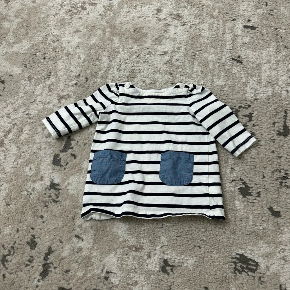 Gap Baby Girl Striped Top Size 0/3 Months
